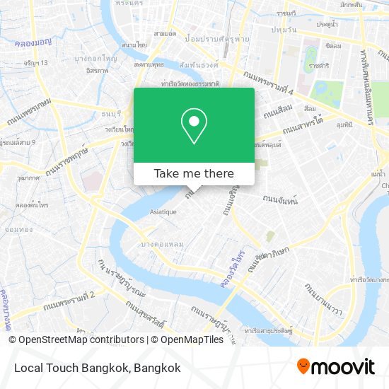 Local Touch Bangkok map