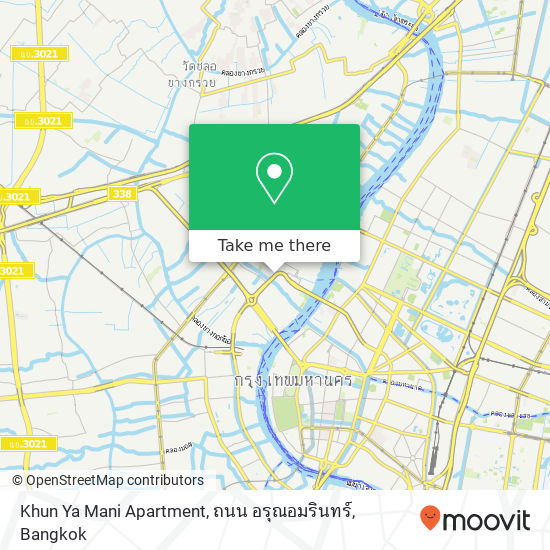 Khun Ya Mani Apartment, ถนน อรุณอมรินทร์ map