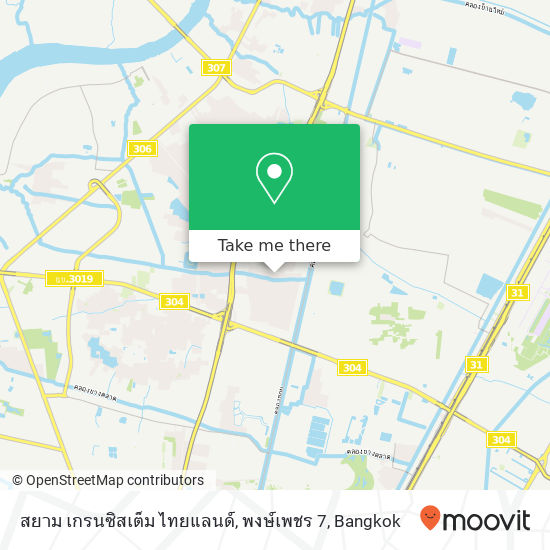 สยาม เกรนซิสเต็ม ไทยแลนด์, พงษ์เพชร 7 map