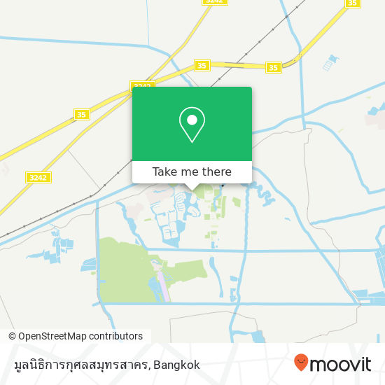 มูลนิธิการกุศลสมุทรสาคร map