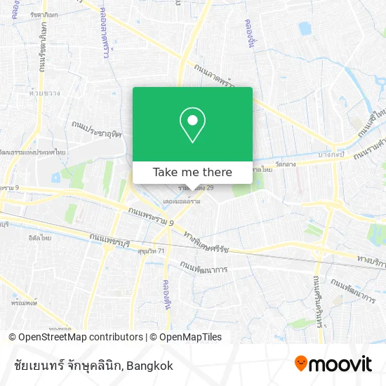 ชัยเยนทร์ จักษุคลินิก map