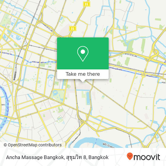 Ancha Massage Bangkok, สุขุมวิท 8 map