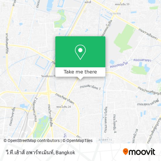 วี.ที.เฮ้าส์ อพาร์ทเม้นท์ map
