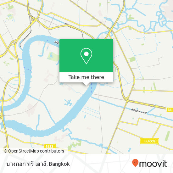 บางกอก ทรี เฮาส์, บางน้ำผึ้ง, พระประแดง 10130 map