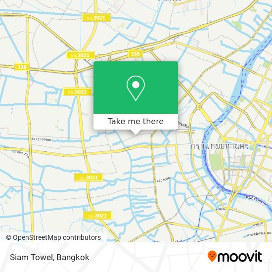 Siam Towel map