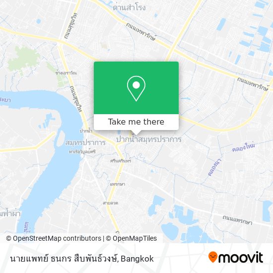 นายแพทย์ ธนกร สืบพันธ์วงษ์ map