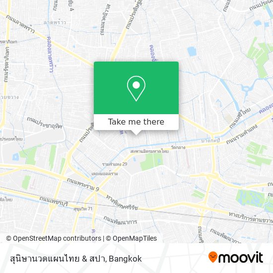 สุนิษานวดแผนไทย & สปา map