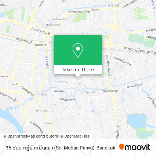 36 ซอย หมู่บ้านปัญญา (Soi Muban Panya) map