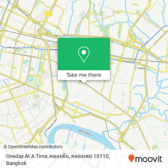 Oneday At A Time, คลองตัน, คลองเตย 10110 map