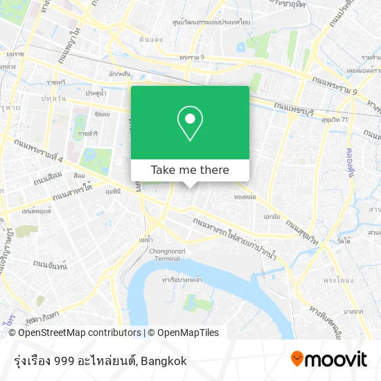 รุ่งเรือง 999 อะไหล่ยนต์ map
