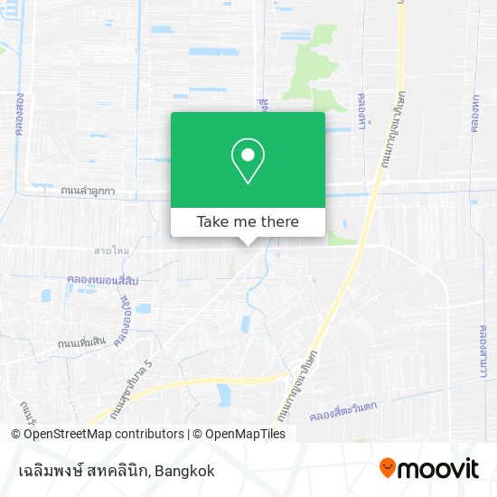 เฉลิมพงษ์ สหคลินิก map