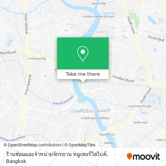 ร้านซ่อมและจำหน่ายจักรยาน หมูเซอร์วิสไบค์ map