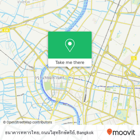 ธนาคารทหารไทย, ถนนวิสุทธิกษัตริย์ map