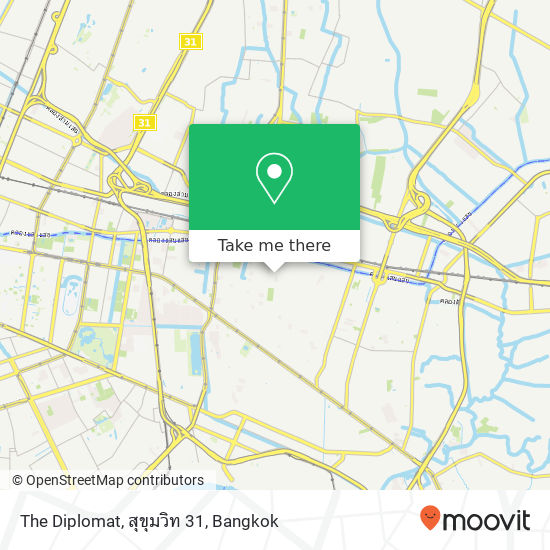 The Diplomat, สุขุมวิท 31 map