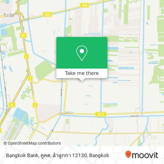 Bangkok Bank, คูคต, ลำลูกกา 12130 map