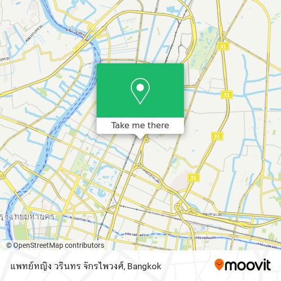 แพทย์หญิง วรินทร จักรไพวงศ์ map