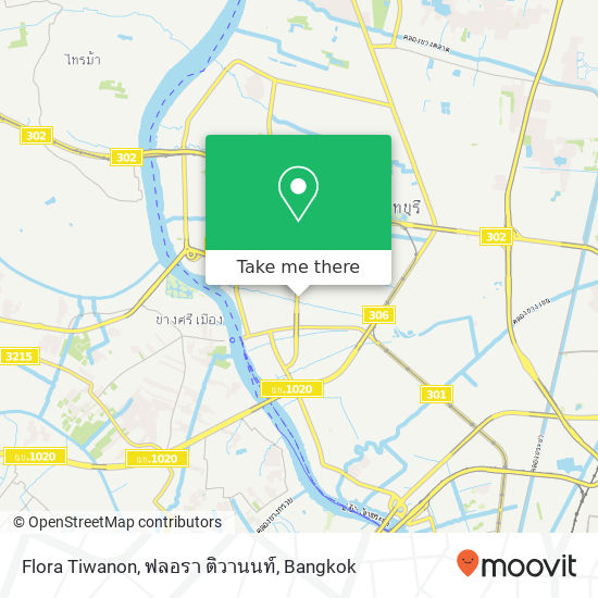 Flora Tiwanon, ฟลอรา ติวานนท์ map