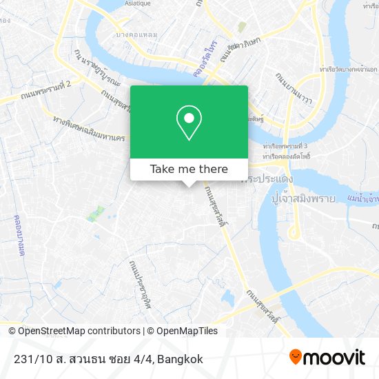 231/10 ส. สวนธน ซอย 4/4 map