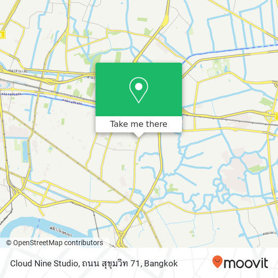 Cloud Nine Studio, ถนน สุขุมวิท 71 map