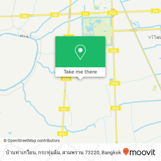 บ้านท่าเกวียน, กระทุ่มล้ม, สามพราน 73220 map