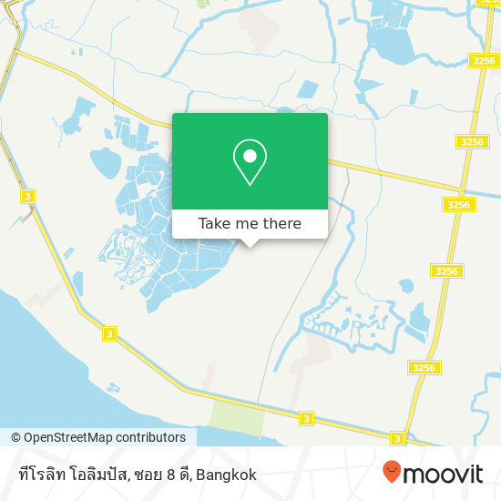 ทีโรลิท โอลิมปัส, ซอย 8 ดี map