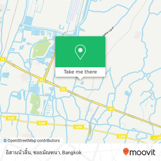 อิสานนัวลิ้น, ซอยมัณฑนา map