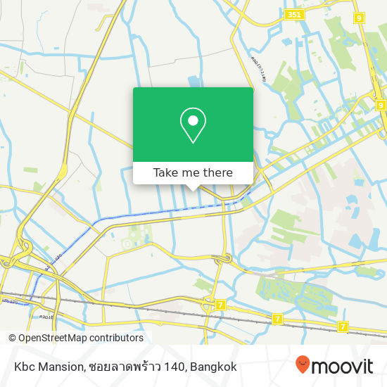 Kbc Mansion, ซอยลาดพร้าว 140 map