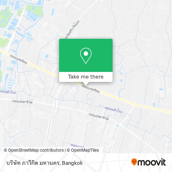 บริษัท ภาวีกิต มหานคร map