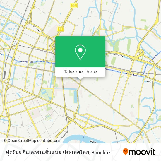 ฟุคุชิมะ อินเตอร์เนชั่นแนล ประเทศไทย map
