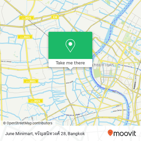 June Minimart, จรัญสนิทวงศ์ 28 map