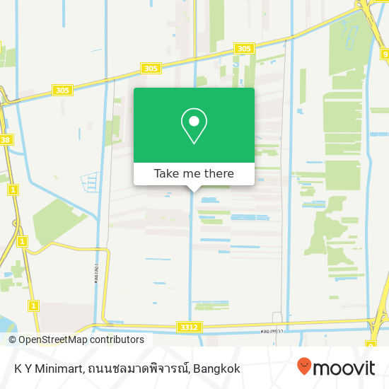 K Y Minimart, ถนนชลมาดพิจารณ์ map