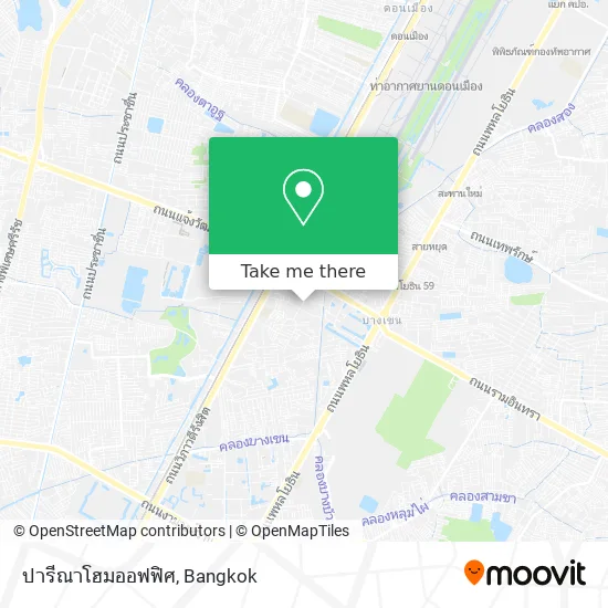 ปารีณาโฮมออฟฟิศ map