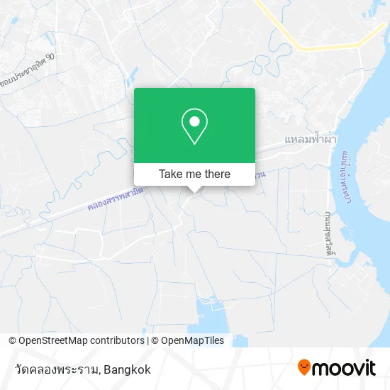วัดคลองพระราม map