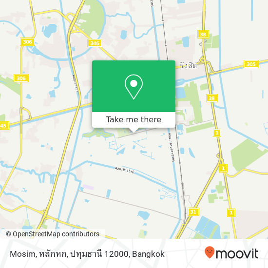 Mosim, หลักหก, ปทุมธานี 12000 map