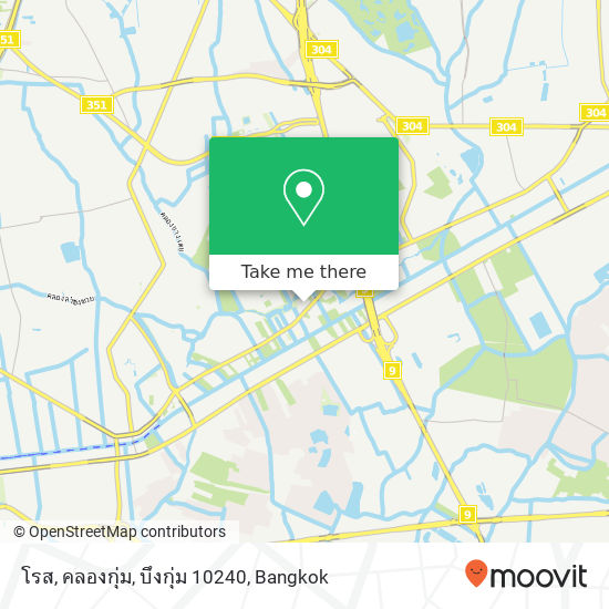 โรส, คลองกุ่ม, บึงกุ่ม 10240 map