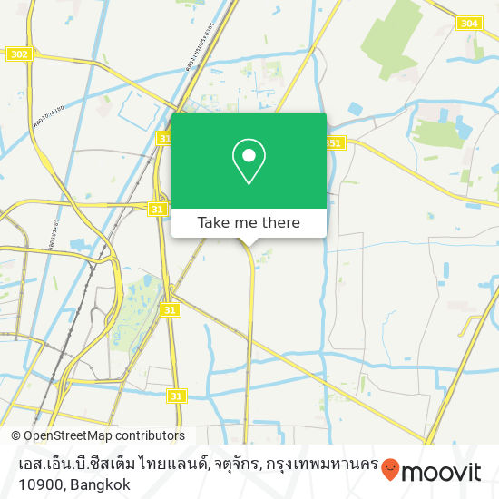 เอส.เอ็น.บี.ซีสเต็ม ไทยแลนด์, จตุจักร, กรุงเทพมหานคร 10900 map