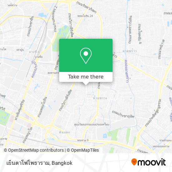 เย็นตาโฟโพธาราม map