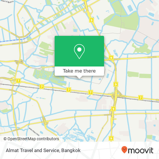 Almat Travel and Service map