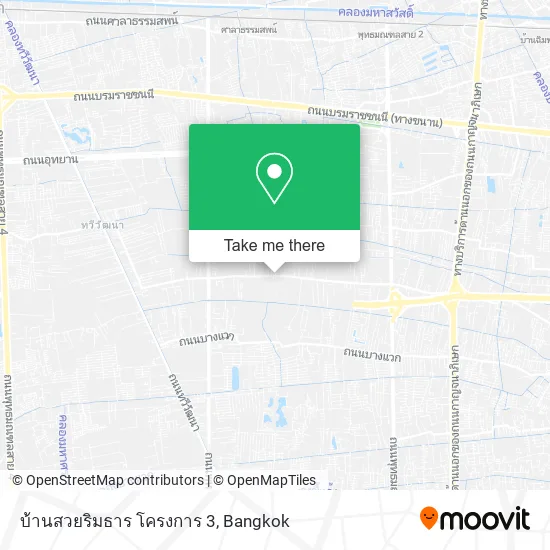 บ้านสวยริมธาร โครงการ 3 map
