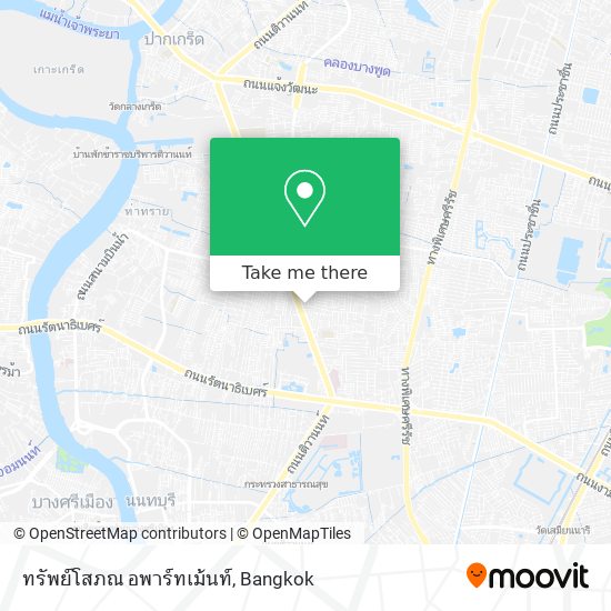 ทรัพย์โสภณ อพาร์ทเม้นท์ map