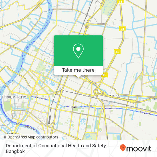 Department of Occupational Health and Safety map