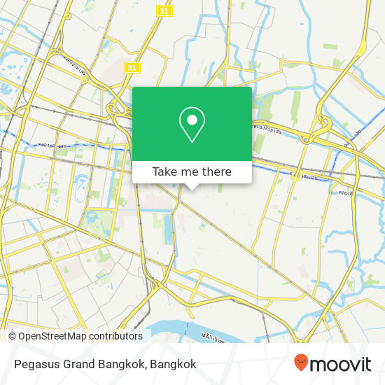Pegasus Grand Bangkok map