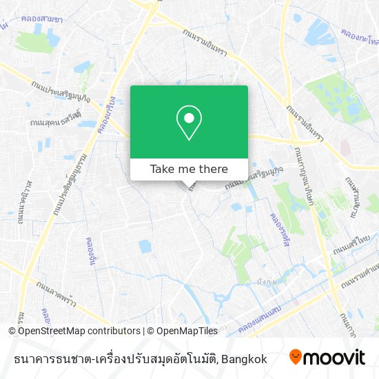 ธนาคารธนชาต-เครื่องปรับสมุดอัตโนมัติ map