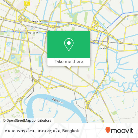 ธนาคารกรุงไทย, ถนน สุขุมวิท map