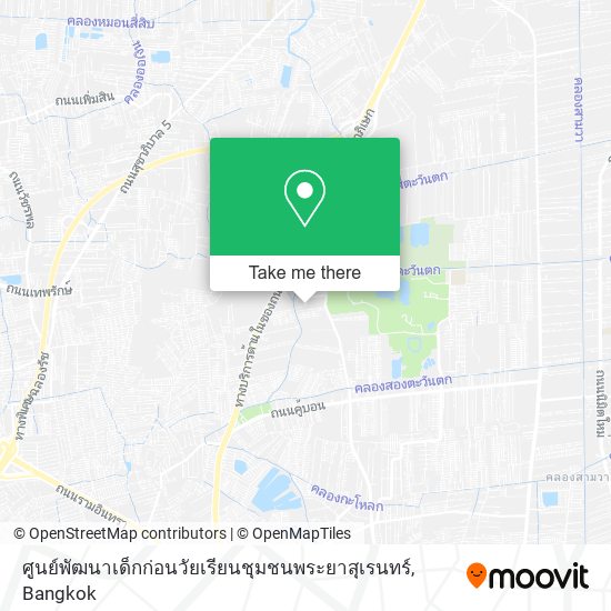 ศูนย์พัฒนาเด็กก่อนวัยเรียนชุมชนพระยาสุเรนทร์ map