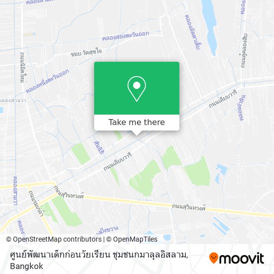 ศูนย์พัฒนาเด็กก่อนวัยเรียน ชุมชนกมาลุลอิสลาม map