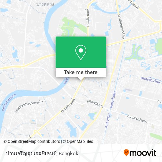 บ้านเจริญสุขเรสซิเดนซ์ map