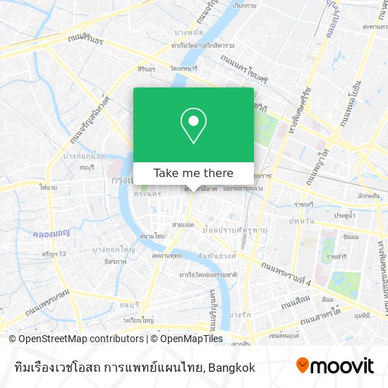 ทิมเรืองเวชโอสถ การแพทย์แผนไทย map