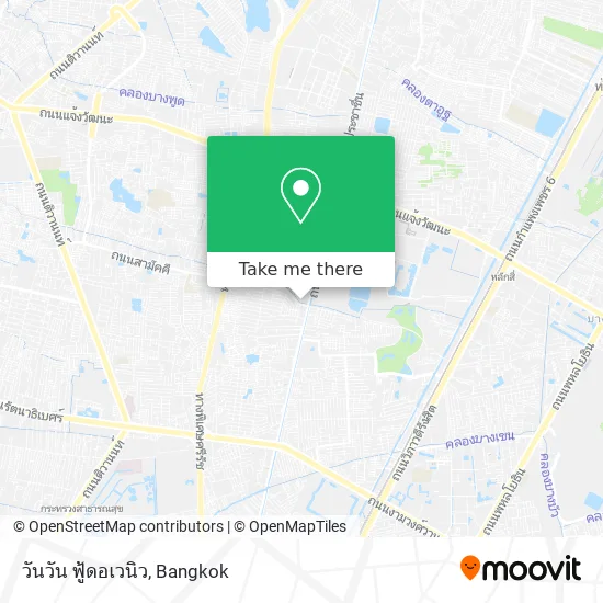 วันวัน ฟู้ดอเวนิว map