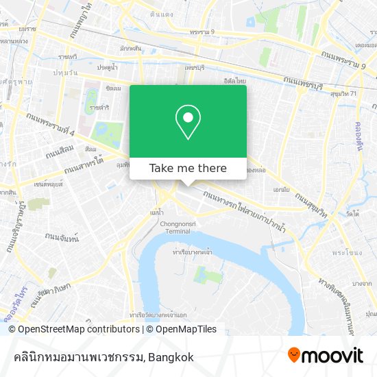 คลินิกหมอมานพเวชกรรม map